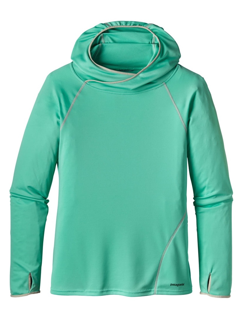Patagonia Women's Teal Green Long Sleeve Pullover Hoodie